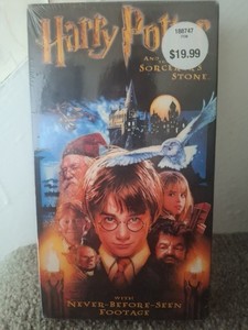 Harry Potter and the Sorcerer's Stone VHS 2001 factory sealed 