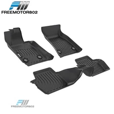 For 21-25 BMW G23 G83 M4 Floor Mats TPE Carpets 3D All Weather Front Rear Liner