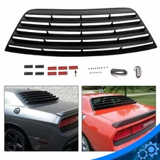 Rear Window Scoop Louver Sun Shade Cover For 2008-2023 Dodge Challenger GT R/T