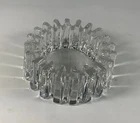 Vintage WATERFORD 5” Crystal Ashtray Hand Cut Design Heavy