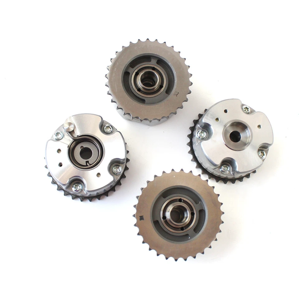 4X Intake & Exhaust Cam Adjuster VVT Gear For VW Audi S5 A6 A8 Q7 R8 RS4 4.2L Foto 4 de 4