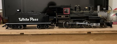 #ad #ad Bachmann G Big Hauler White Pass #9670 4 6 0 Steam Engine $75.00