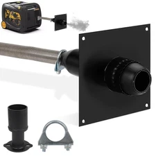 Generator Exhaust Extension Silencer kit with Insulated Through-Wall Mounting...