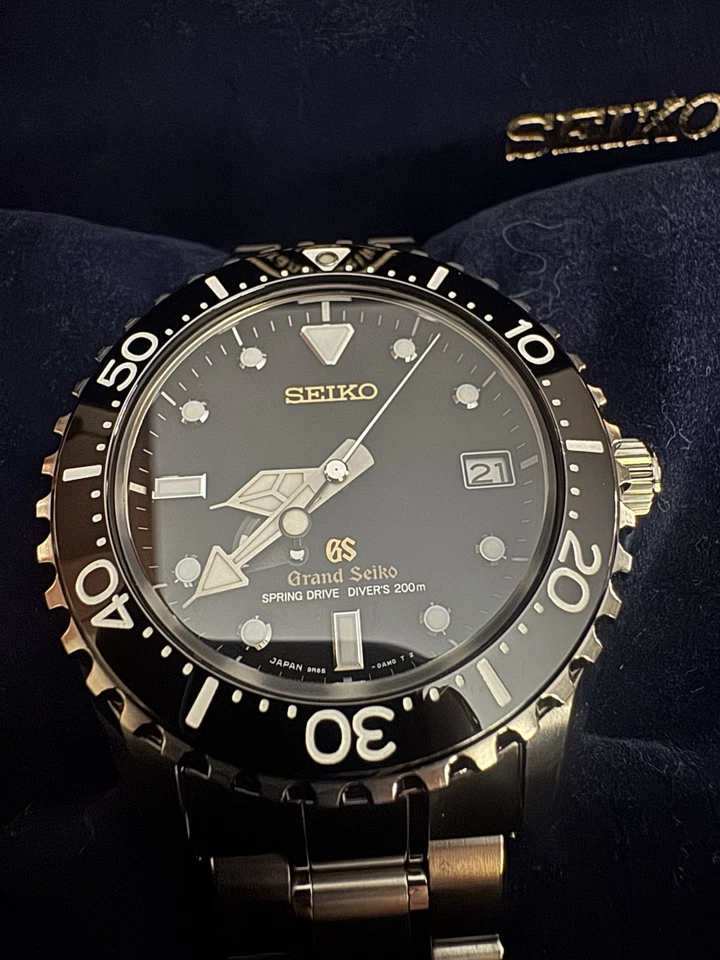 GRAND SEIKO SBGA031 Spring Drive 潜水手表 Master Shop Limited 9R65 #043 — 第 3/4 张图片