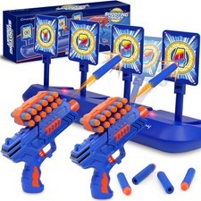 GMAOPHY Digital Shooting Targets with 2 Foam Dart Toy Blaster, Kids Shooting Gam