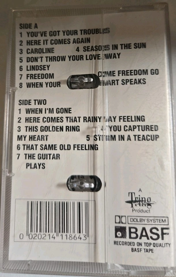 The Fortunes Greatest Hits Cassette Tape Album Great Condition - Image 2 of 3