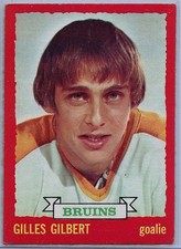1973-74 O-PEE-CHEE #74 GILLES GILBERT RC ROOKIE BOSTON BRUINS EX RAW TL-862