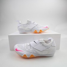Nike Pole Vault Elite Track Cleat Men's White New without Box 10.5