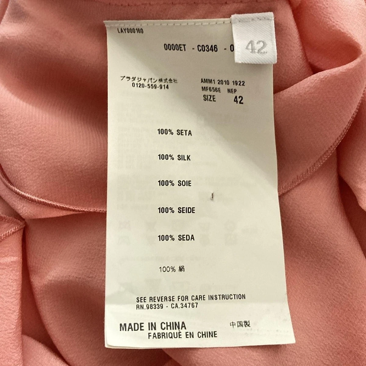 MIU MIU Auth miumiu Abito donna rosa