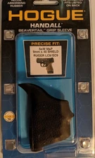 Hogue HANDALL Grip Sleeve S&W M&P Shield/Bodyguard 2.0, LC9/Max9 Black 18400 NEW