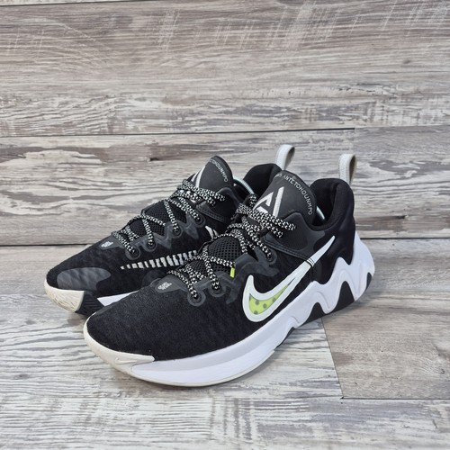 Nike Giannis Immortality Black White Mens Size 10 Basketball Shoes Sneakers - Picture 6 of 13