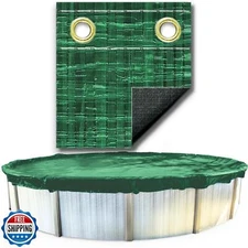 SWIMLINE HYDROTOOLS Ripstopper Heavy Duty Pool Cover For Above Ground Swimmin