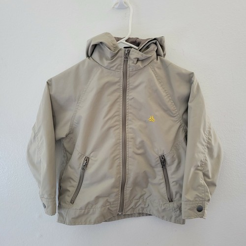 Brown Rain Jacket Coat Size 