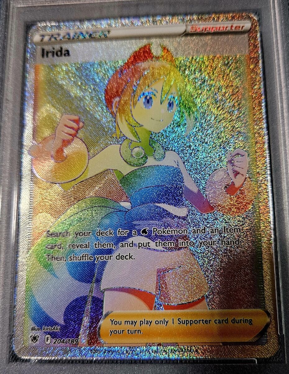 2022 Rainbow IRIDA Pokemon Astral Radiance #204 Secret Rare 2022 Rainbow IRIDA Pokemon Astral Radiance #204 Secret Rare