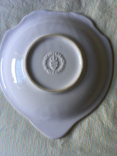 Raro piatto ceramica Waechtersbach West Germany Pinguino in smoking nero bianco rosso - Foto 5 di 5