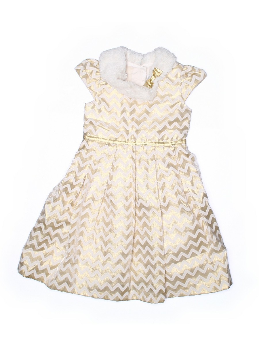 Jona Michelle Girls Ivory Special Occasion Dress 6 Jona Michelle Girls Ivory Special Occasion Dress 6
