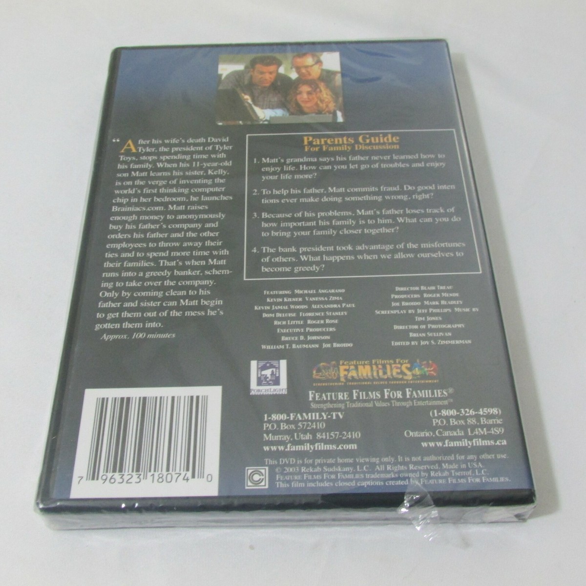 The Brainiacs.com DVD Movie Feature Film For Families | eBay