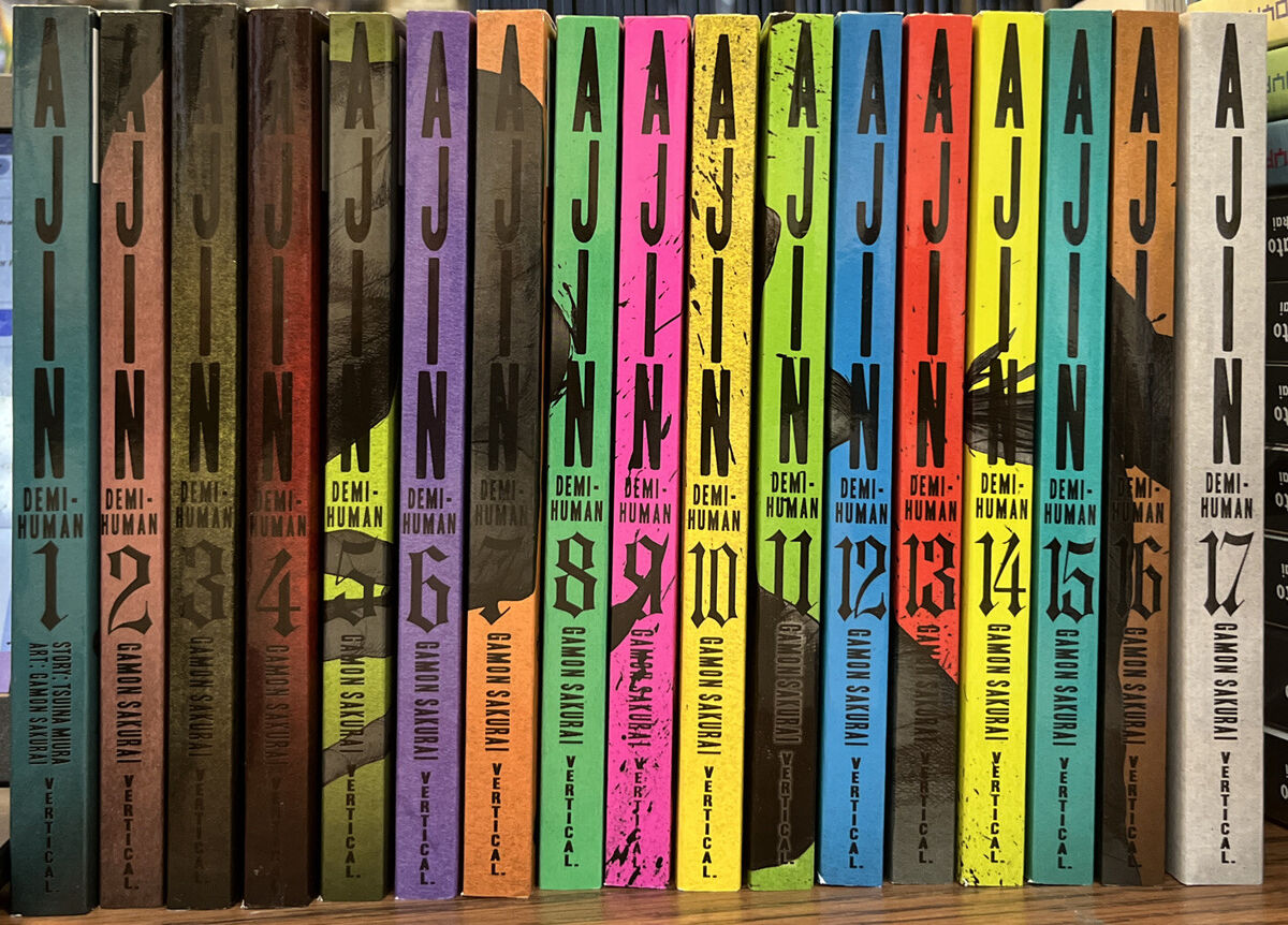 Ajin Demi-Human Manga Volumes 1-10