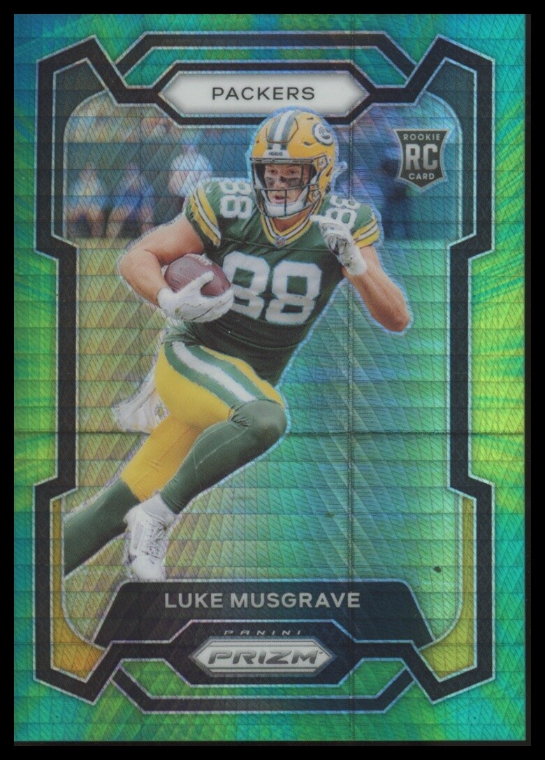 2023 Panini Prizm #337 Luke Musgrave Hyper #/175