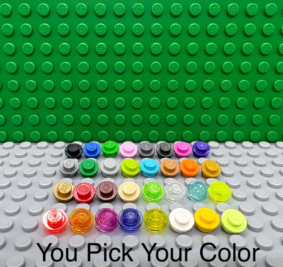 LEGO 1x1 Round Dot Plate ''You Pick Your Color and Qty'' NEW