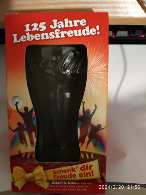 24 Stck. Coc Cola Gläser 125 Jahre Lebensf. neu je. Glas 3 Euro Vers. nach Menge
