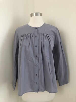 zara gathered poplin shirt