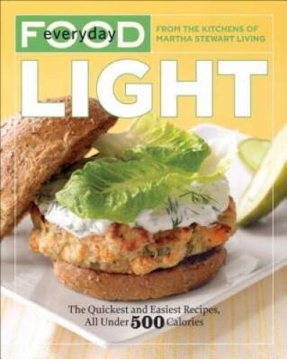 Everyday Food: Light: The Quickest and Easiest Recipes, All Under  - VERY GOOD