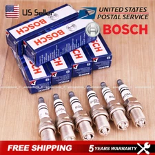 6pcs BOSCH 0242236562 For BMW Spark Plugs Platinum+4 4417 E39 E46 E83 E36 E53 US
