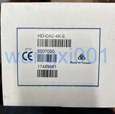 1PCS NEW WITH BOX Crestron HD-DA2-4K-E FedEx DHL Fast delivery