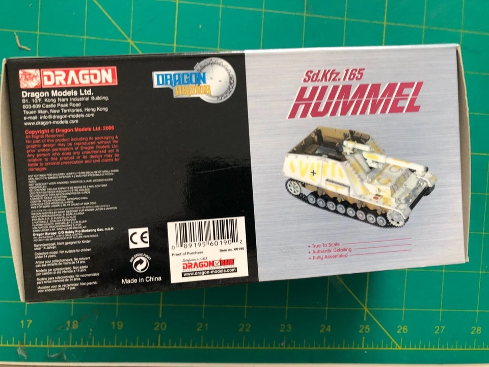 NEW Dragon Models 60190 Hummel - Image 3 of 3