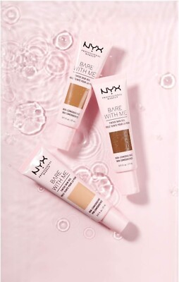 NYX Professional Make-up Bare with Me getönter Hautschleier, feuchtigkeitsspendende Aloe und Gurke