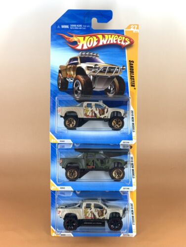 Hot Wheels 2010 New Models SANDBLASTER 4x4 Trucks (Lot of 3 variants) 27/44