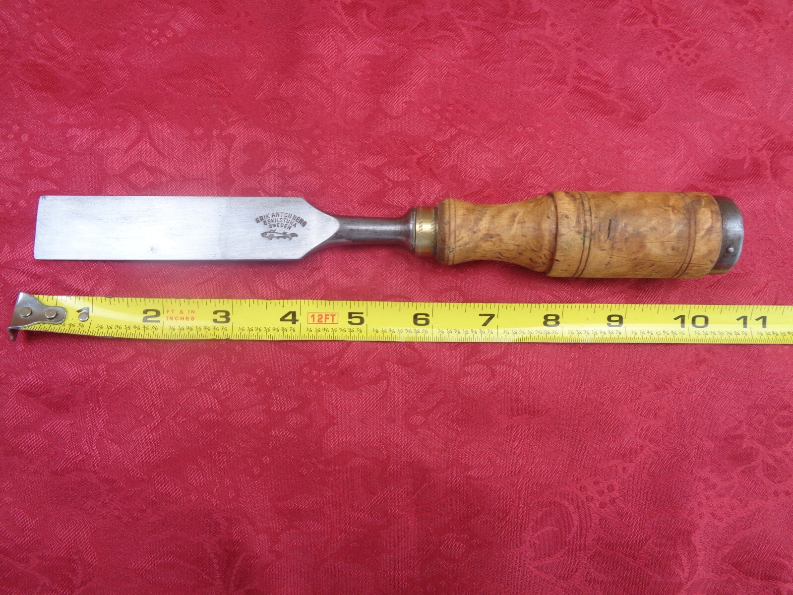 Erik Anton Berg Eskilstuna Sweden 1" Chisel eBay