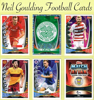 Topps SPFL MATCH ATTAX 2019-20   SCOTTISH PREMIER LEAGUE   Karten #1 bis #216
