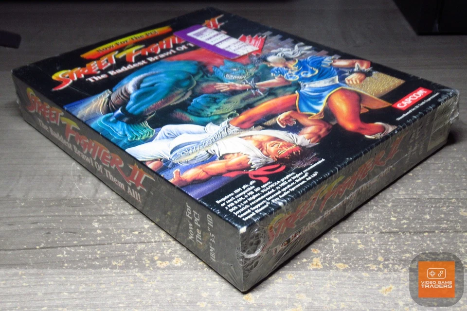 Street Fighter II 2 IBM PC 1993 NEW! - RARE! (POOR CONDITION, READ) - Image 3 of 4