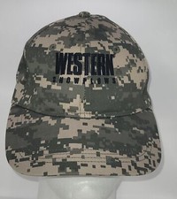 Western Snow Plows Digital Camouflage Baseball Cap Hat Western Snow Plows Digital Camouflage Baseball Cap Hat