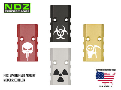 NDZ Springfield Echelon VIS Optic Slide Cover Plate Aluminum