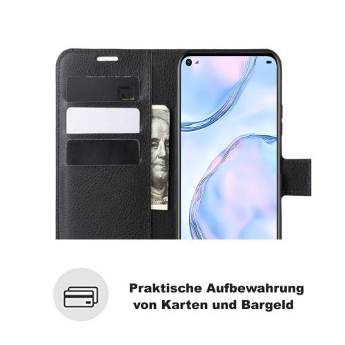 Huawei P40 Lite Coque Étui Portable Rabattable Portefeuille de Protection Neuf - Bild 5 von 7