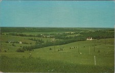 Country View Charlottetown Prince Edward Island Posted Chrome Vintage Post Card