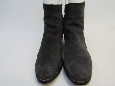 PAUL GREEN Size 6 UK Gray Suede Zip Ankle Fashion Boots  display picture 2