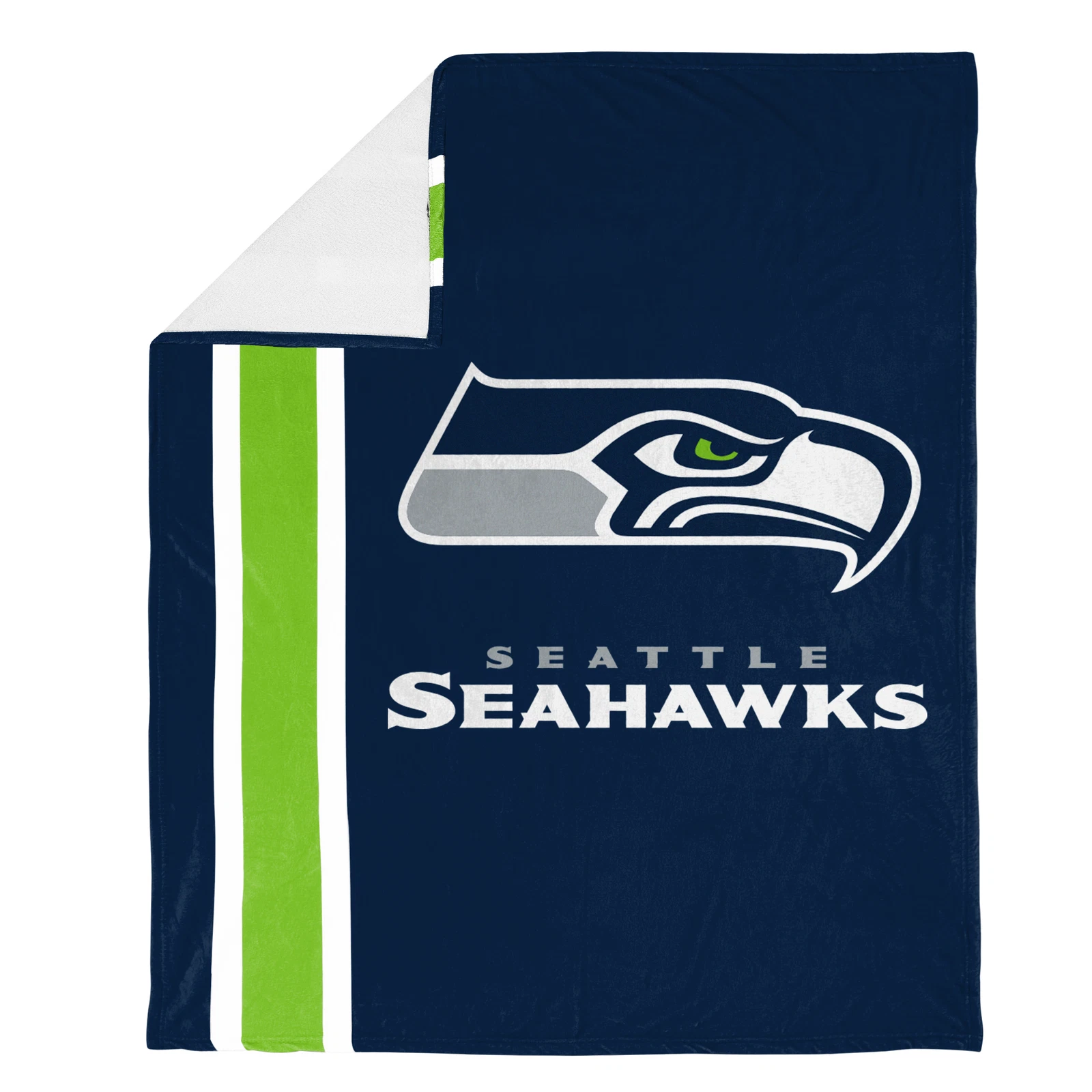 football Seattle Plush Soft Micro Raschel Throw Blanket, Christmas Gift