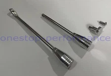 GM BILLET ALUMINUM TURN SIGNAL TILT LEVER AND HAZARD KNOB SET CHEVY PONTIAC OLD