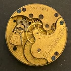 Antique 1890 Elgin Grade 113 Pocket Watch Movement Parts/Repair 0s 11j USA