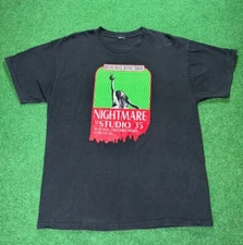 2002 Evil Dead Horror Movie Marathon T-shirt Nightmare At Studio 35 XL