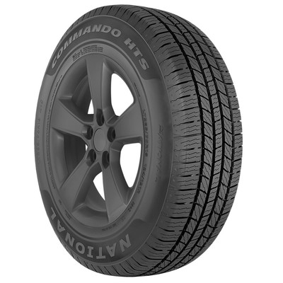 Pair (2) National Commando HTS Light Truck All Season Tires 235/65R18