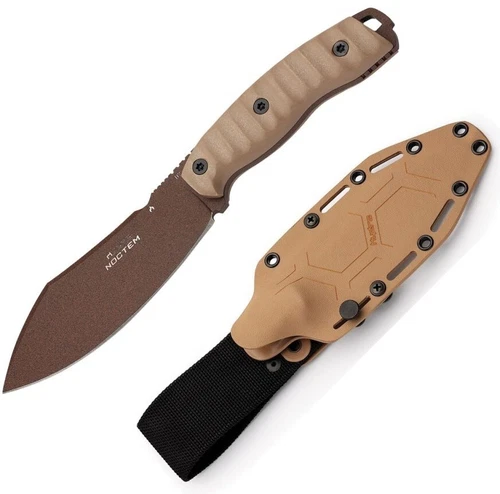 Hydra Knives Noctem Fixed Knife 5.5" K110 Tool Steel Full Tang Blade G10 Handle