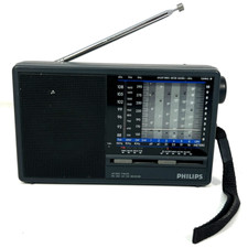 Testato - Philips AE3205 Radio 9 Bande FM MW LW SW Radio Portatile Vintage