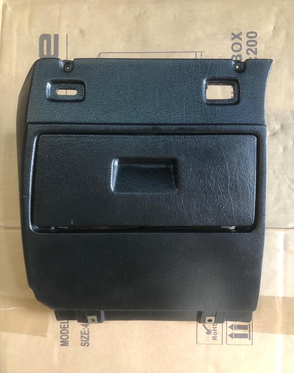 BMW E34 Left Lower Panel With Glove Box Diver Side Black LHD