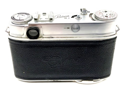 Cámara plegable Kodak Retina IIIc con Xenon red C f=2.0/50mm ¡Compur! ¡Beli defectuosa! - Imagen 2 de 4