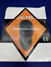 Chaos Hats CTR Tempest Balaclava Face Mask - Large L/XL - Black - New